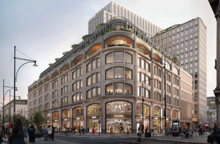 Former Oxford Street Campus to Become New Food Hall and Office Space