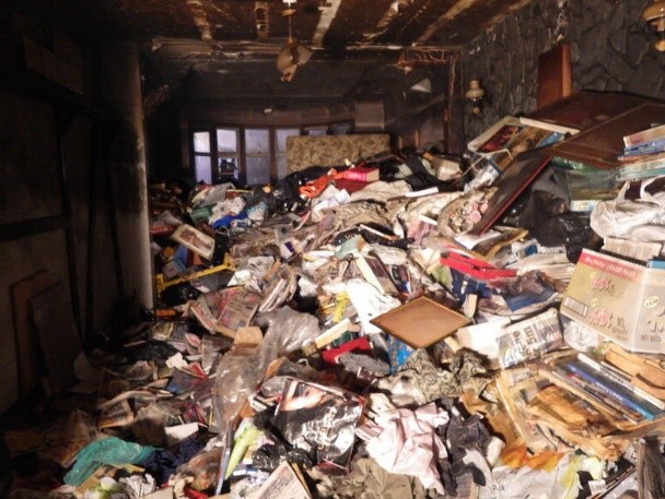 London Fire Brigade warns of hoarding fire risks this winter