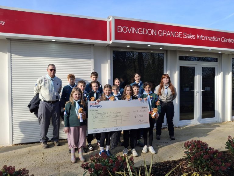 Taylor Wimpey offers £1,000 donation to Chaulden good cause