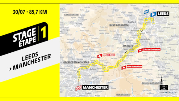 Leeds Grand Départ Route Revealed As Tour De France Femmes Heads To UK In 2027