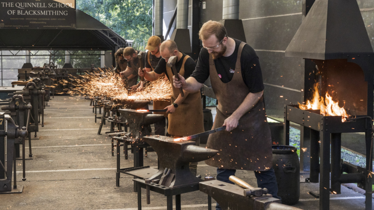 Blacksmithing And Creative Arts Offered As Routes Into Work For Surrey Young People