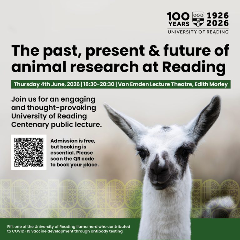 University Of Reading Lecture To Explore How Animal Research Helps Fight Human Diseases