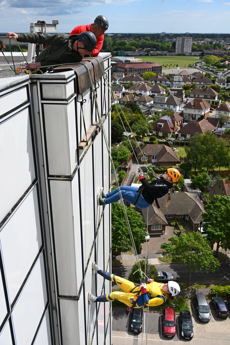 Going Down for a Good Cause: Southend Hospital’s 154ft Charity Drop Raises £25,000
