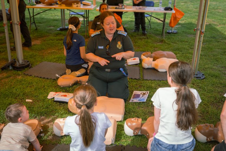 London Ambulance Service Invites Families To Learn How To Save A Life During Summer Holidays