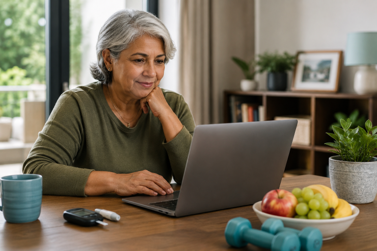 Online Type 2 Diabetes Support Linked To Better Health Outcomes