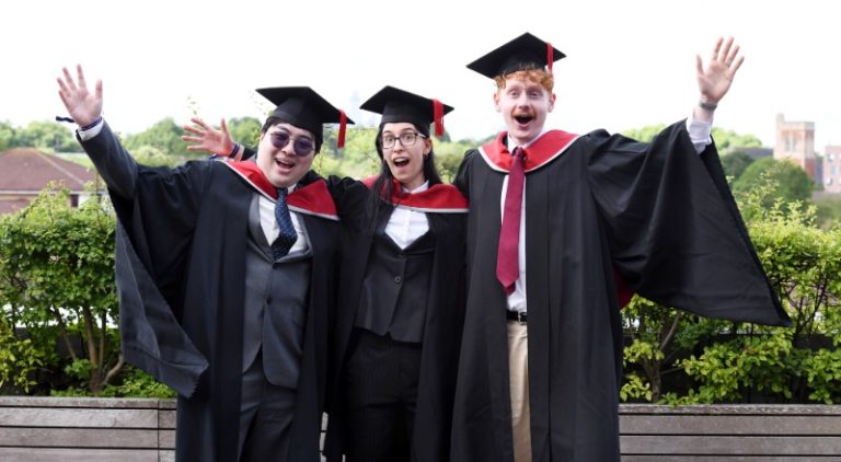 Celebrating Graduation at Teesside University London