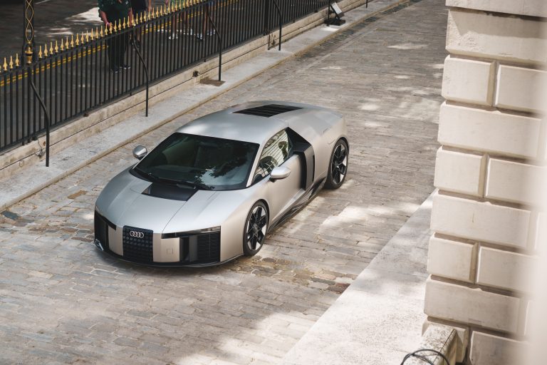 Audi Nuvolari Hybrid Supercar Makes UK Debut in London Ahead of Goodwood