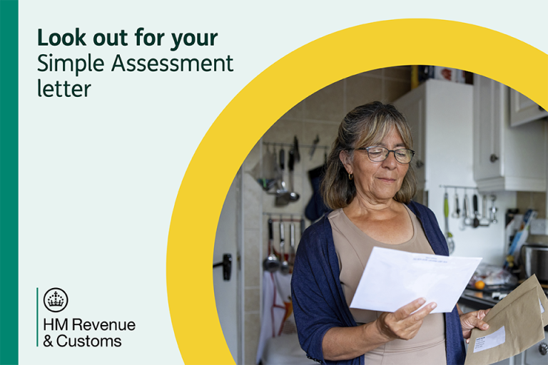 HMRC Urges Customers Not to Ignore Simple Assessment Tax Letters This Summer