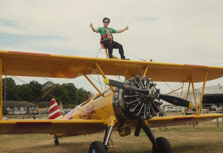 London Ambulance Service Medic Takes to the Skies in 400ft Wing Walk for Charity