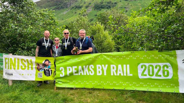 Avanti West Coast Colleagues Conquer Three Peaks Challenge for Railway Children