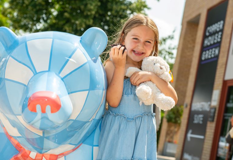 Bellway Hosts Teddy Bears’ Picnic to Launch Dartford ‘Bear Hunt’ Art Trail