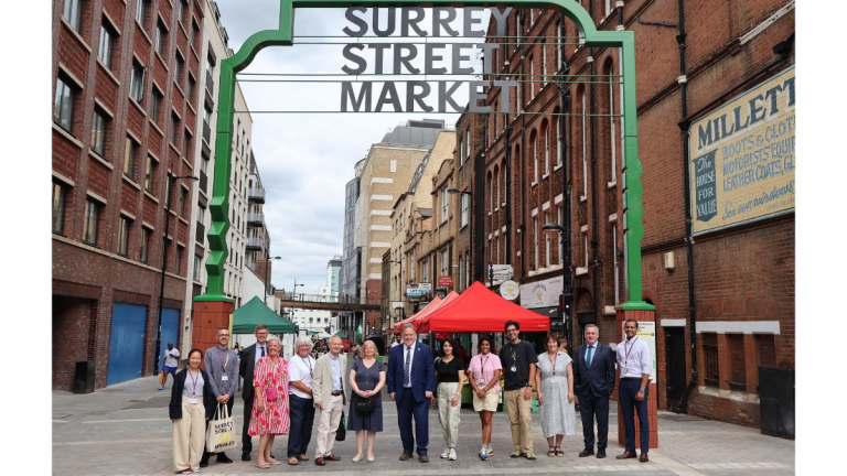 Surrey Street Market Welcomes Visitors With New Gateway