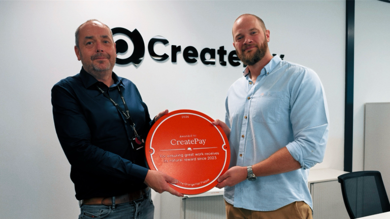 Milton Keynes Business CreatePay Honoured with Allica Bank Orange Hat Plaque