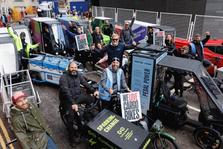 Cargo Bike Use Rockets in London as Campaigners Call to Phase Out Diesel Vans