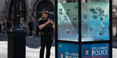 Banksy Piranhas London Museum